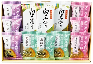 タニタ食堂監修減塩みそ汁・白子のり詰合せ